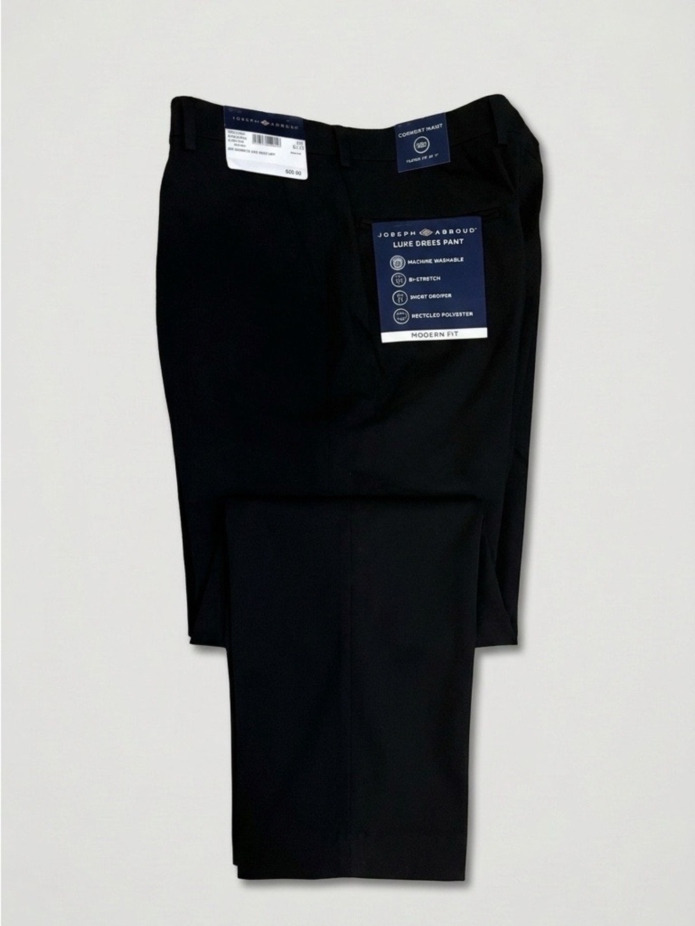Joseph Abboud Black Dress Pant - Modern Fit